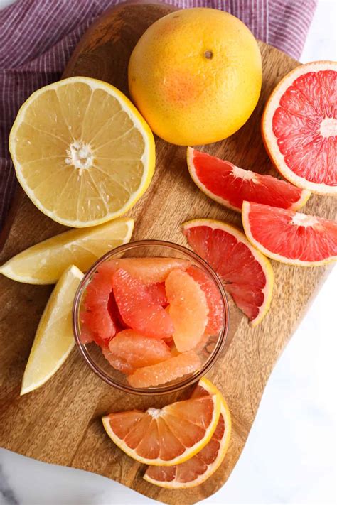 Illusztráció grapefruit magokról