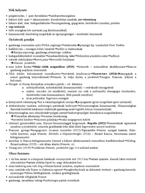 Összefoglaló táblázat a második trimeszteri magzati markerekről