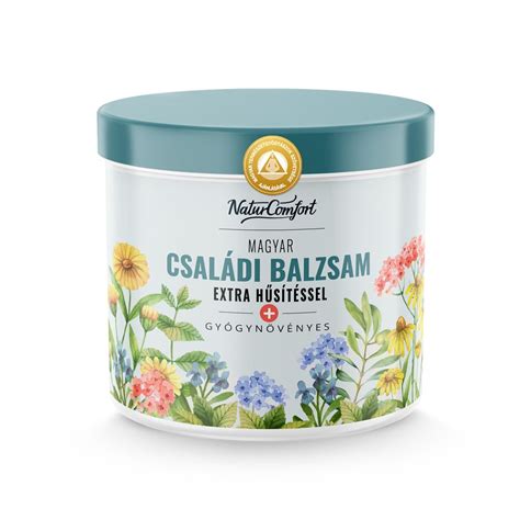 A balzsam összetevőinek ábrázolása