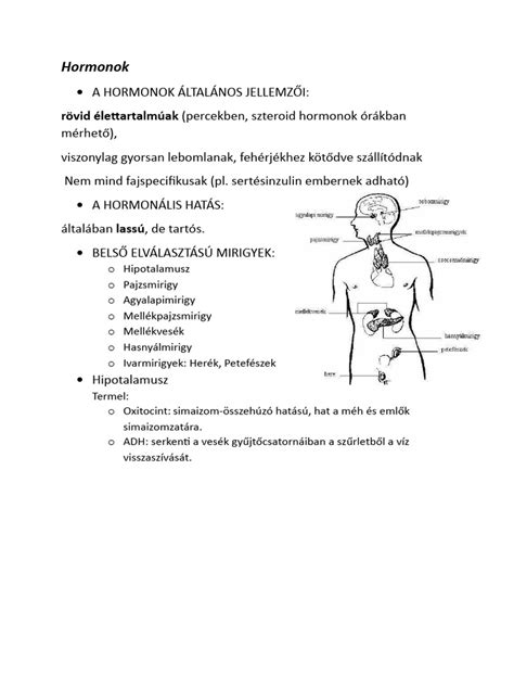 Hormonok szerepe a tejtermelésben