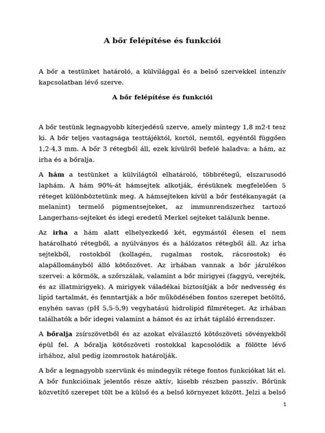 A baba bőrének felépítése és funkciói