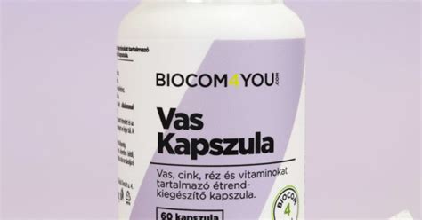 táplálékok vas tartalommal