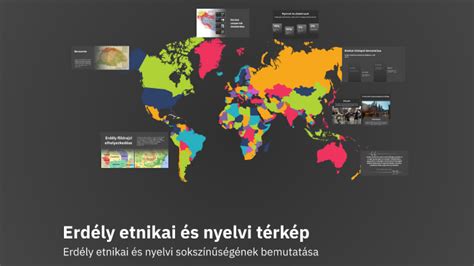 A világ nyelvi sokszínűségét ábrázoló térkép