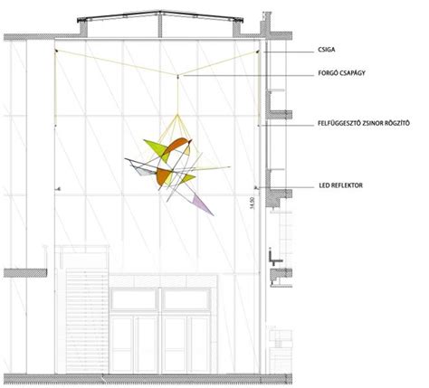 Galériaágy belső térben, ahol az alsó rész játéksarokként funkcionál