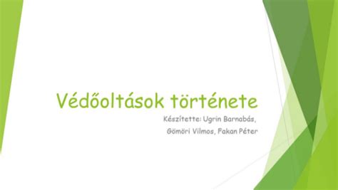 A védőoltások története és hatása a népegészségügyre