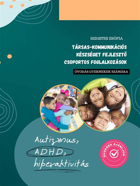 Mese-zene szoba ábrázolása, ahol a gyermekek kommunikációs játékokat játszanak
