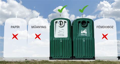 Szelektív üveggyűjtő konténerek