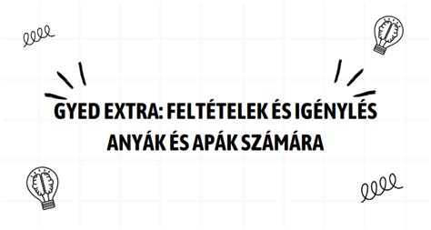 GYED igénylés folyamata