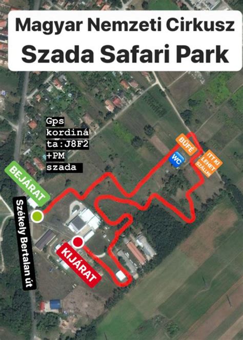 Szada település térképe