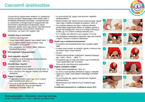 Csecsemő újraélesztése gyakorlatban