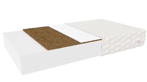 Kókusz, hideghab és memory foam rétegek