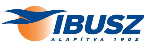 Az IBUSZ utazási iroda logója és irodája