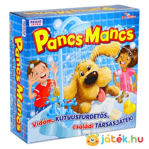 Pancs Mancs játékosok és a tábla