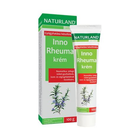 Naturland Inno Rheuma Krém csomagolása