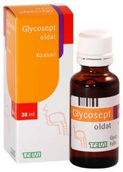 Glycosept oldat alkalmazása