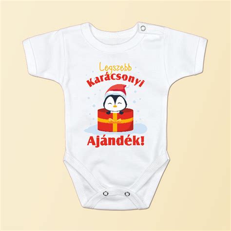 Ajándékba csomagolt baba body
