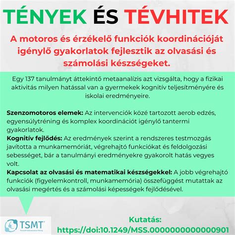 A fizikai aktivitás és az agyi funkciók összefüggése