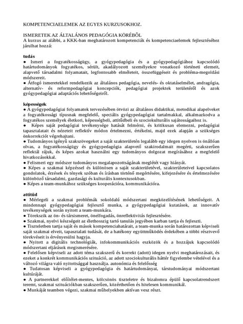 Kisgyermeknevelői kompetenciák
