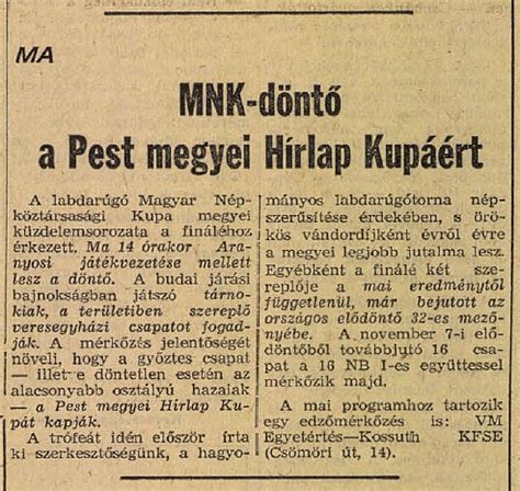 A Pest Megyei Hírlap első számának címlapja