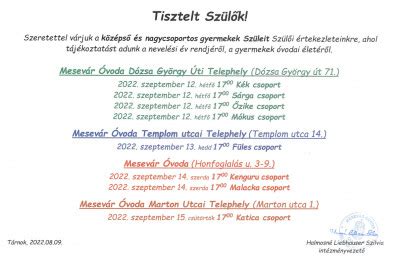 Szülői csoportos beszélgetés illusztrációja
