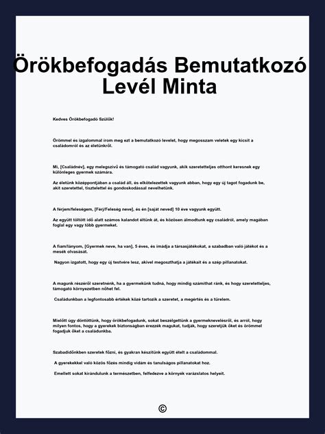 Örökbefogadás mint alternatíva