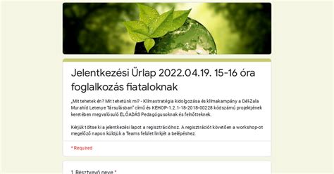 Online jelentkezési űrlap illusztráció