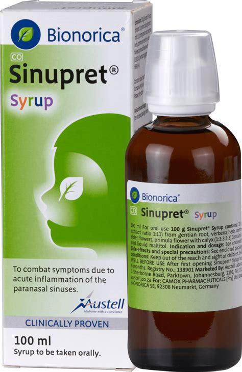 Sinupret tabletták és cseppek