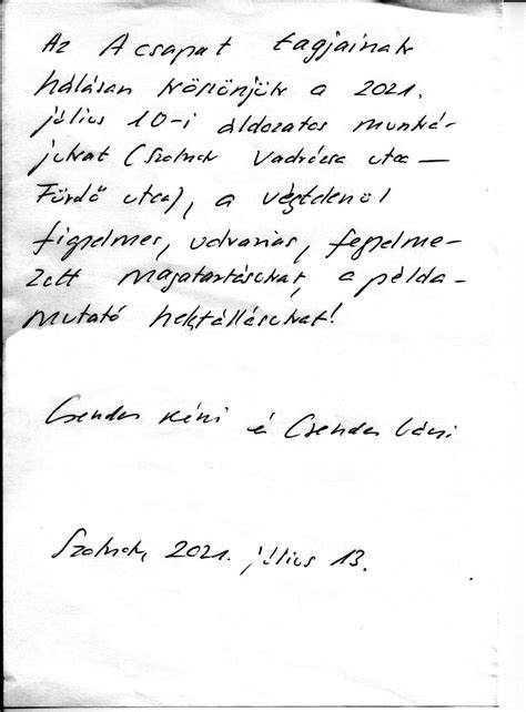 Szívhez szóló, kézzel írott levél, mellette ultrahang kép