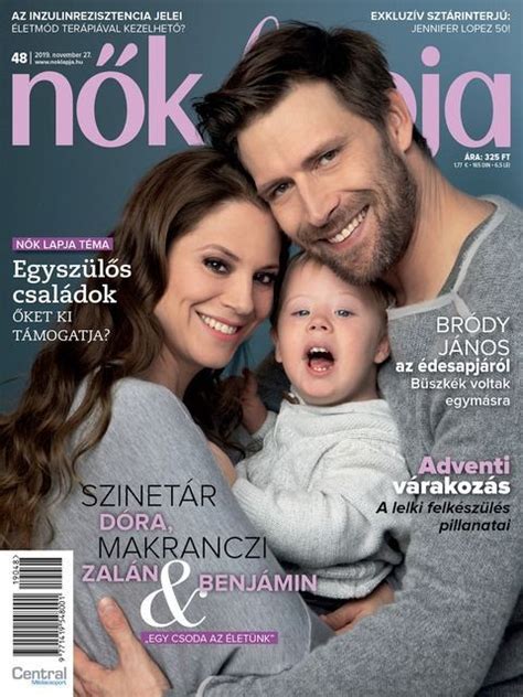 Szinetár Dóra és kisfia, Benjámin