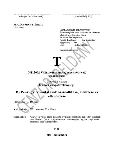 A kutacs tapintása és ellenőrzése