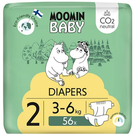 Muumi Baby pelenkák csomagolása