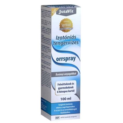 Izotóniás tengervizes orrspray használata