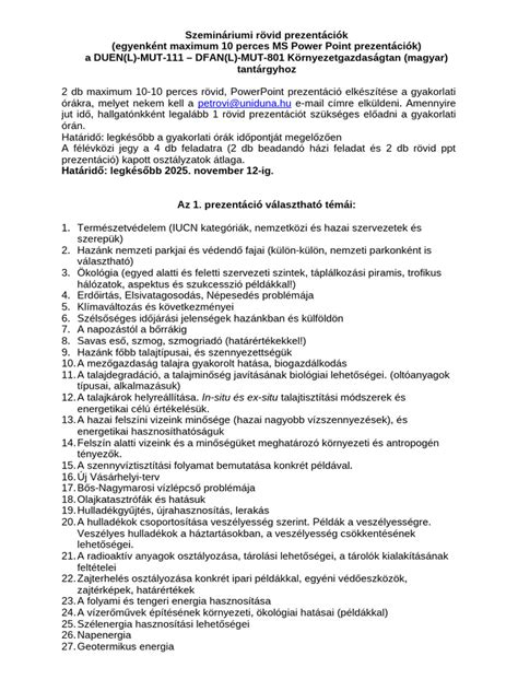 Nappali és levelező tagozat összehasonlítása
