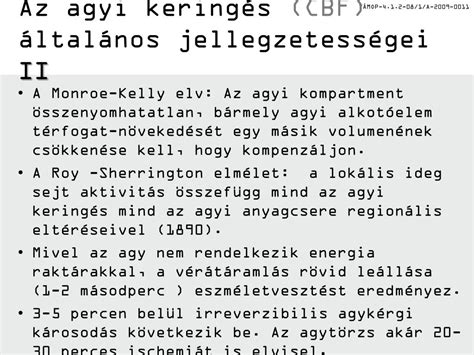 Agyi keringés autoregulációja