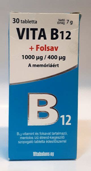 Folsav és B12 vitamin kombinációjának előnyei