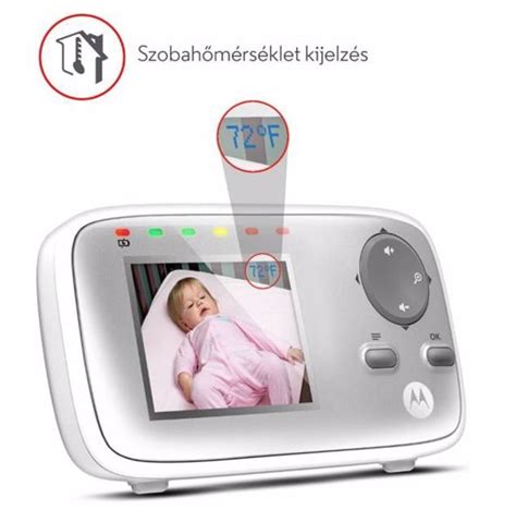 Motorola MBP161T bébiőr szülői és baba egysége