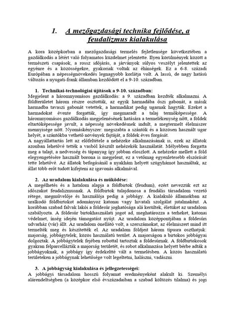 A mezőgazdasági üzemtan történeti fejlődése