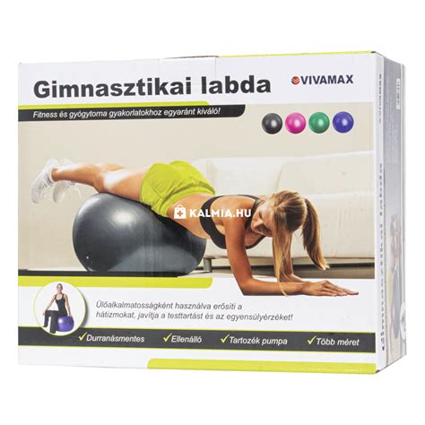 Baba gimnasztikai labdán