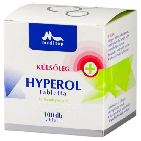 Hyperol tabletta és várandós nő illusztrációja