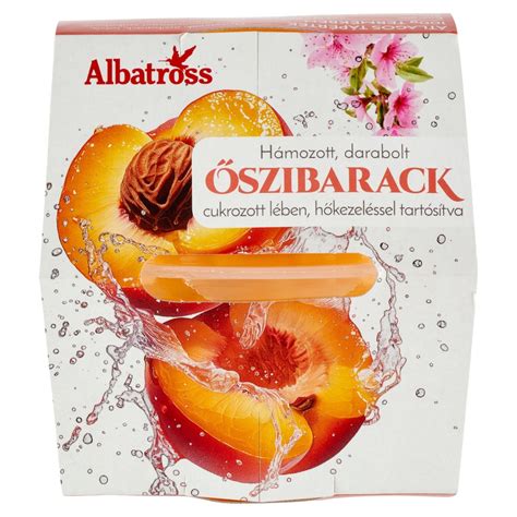 Pürésített és darabolt őszibarack