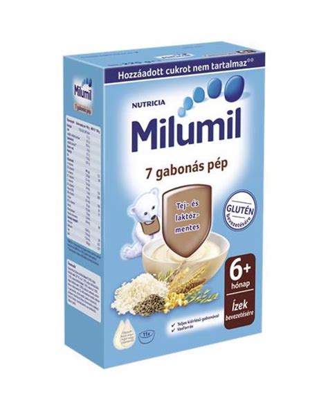 Milumil 7 gabonás pép összetevői