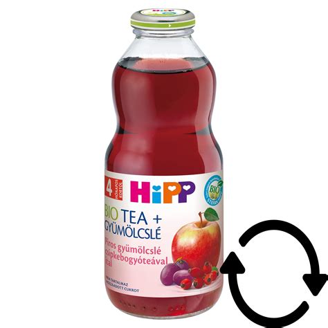 HiPP gyümölcslé és frissítő italok babáknak