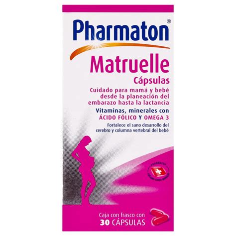 Pharmaton Matruelle összetevők táblázata