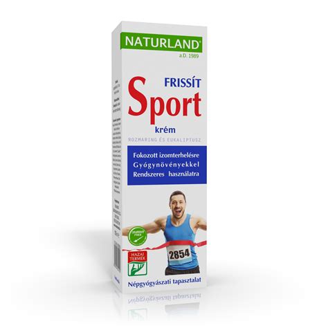 A Naturland Sportkrém összetevői és hatásai