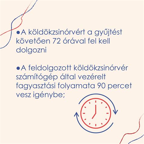 Köldökzsinórvér gyűjtésének folyamata