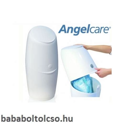 Infografika az Angelcare pelenka-tároló rendszer előnyeiről
