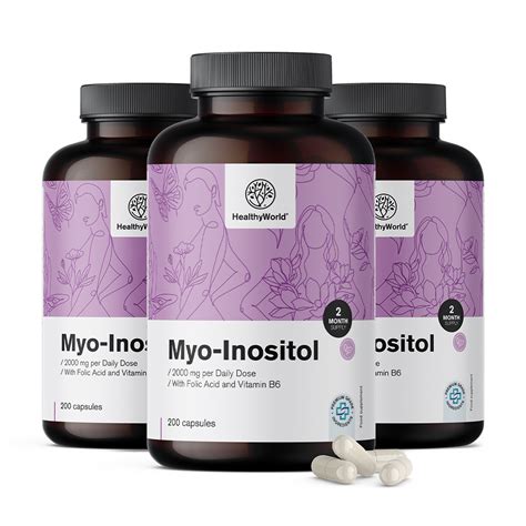 Mio-inozitol molekulaszerkezete