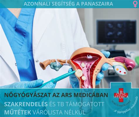 A nőgyógyászati szakrendelés helyszíne az épületben