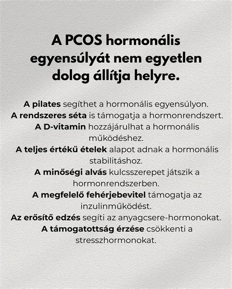 pcos hormonális folyamatok szemléltetése