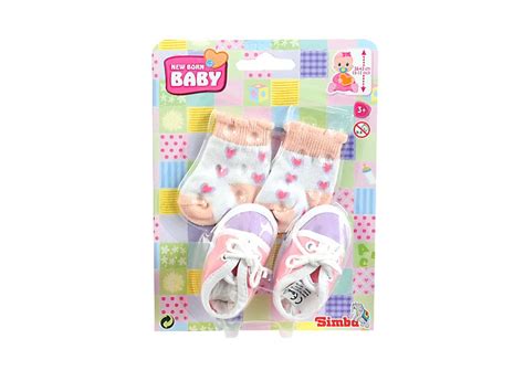 Baby Born lila zokni